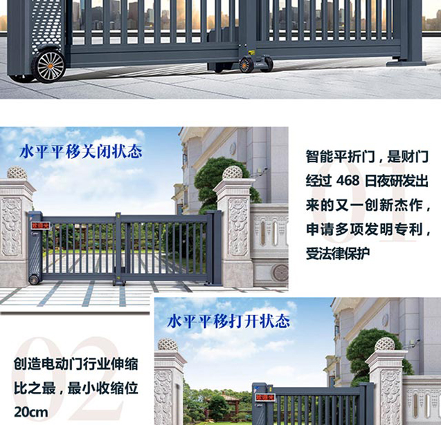 智能平折门系列 CMPZ-1803(图4)